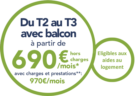 A partir de 690€/mois