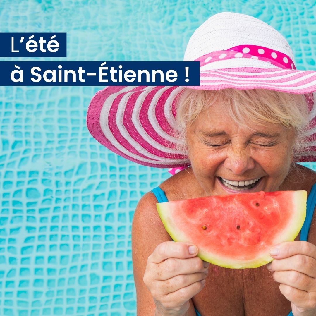 🍉 L’été à Saint-Étienne : une piscine pour nos résidents 🍉