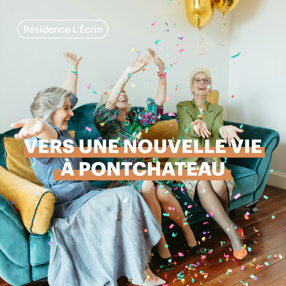 ✅ Bientôt, nos appartements adaptés aux Seniors disponibles à Pont-Château en Loire-Atlantique