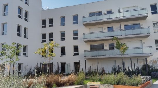 Jardin au Havre résidence pour adultes autonomes en situation de handicap et senior