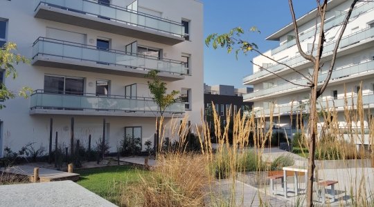 Jardin au Havre résidence pour adultes autonomes en situation de handicap et senior