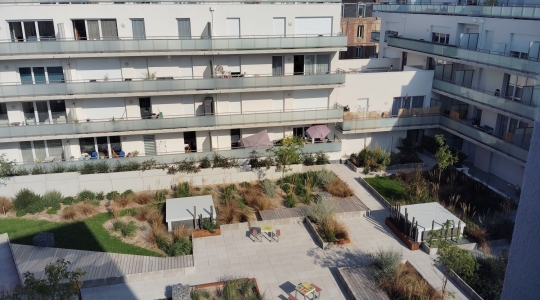 Jardin au Havre résidence pour adultes autonomes en situation de handicap