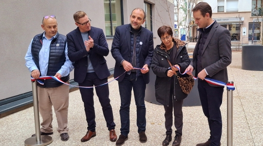 Inauguration de La Talaudière